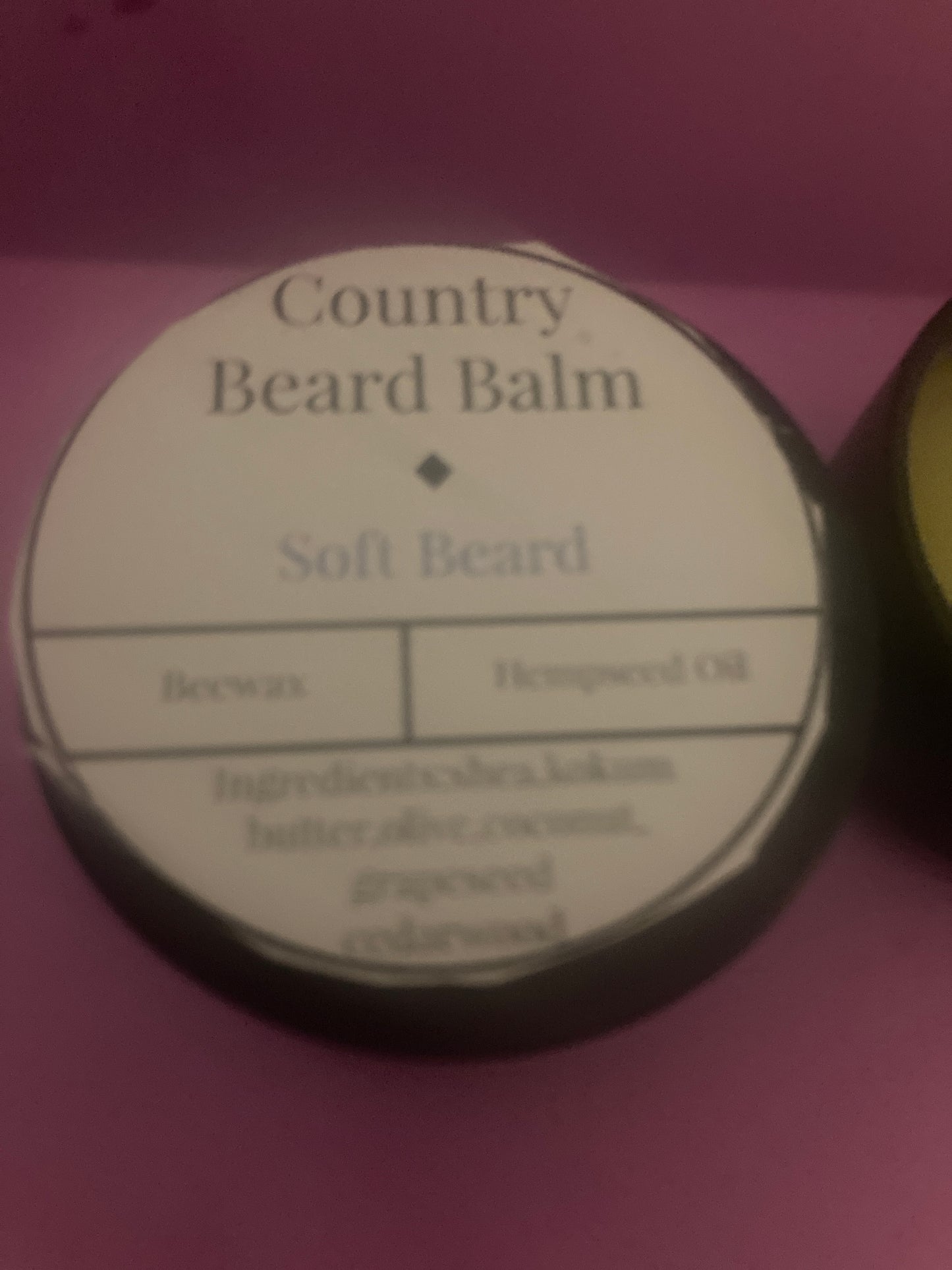 Men’s Beard Balm