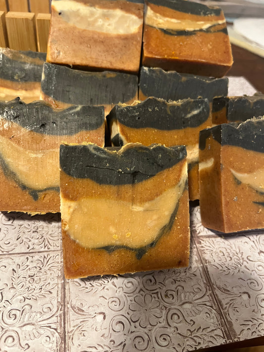 Turmeric and activated charcoal